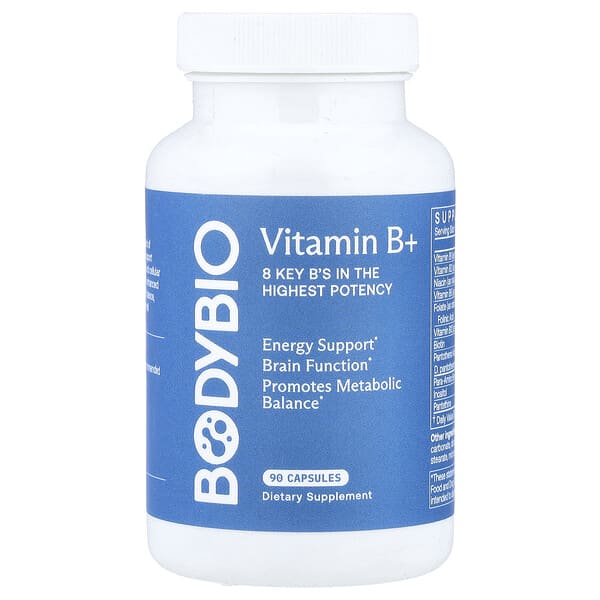 Vitamin B+, 90 Capsules