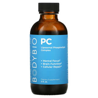 BodyBio, PC、リポソームリン脂質コンプレックス、4液量オンス（120ml）