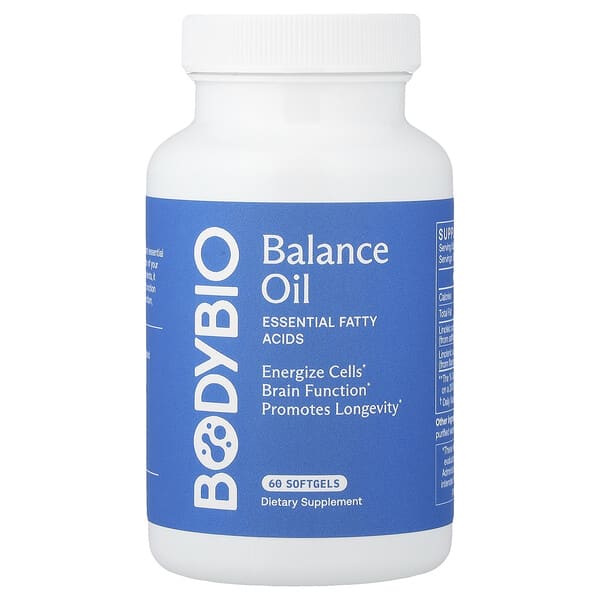 Balance Oil, Essential Fatty Acids, 60 Softgels