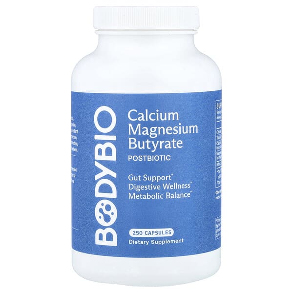 Calcium Magnesium Butyrate, 250 Capsules