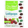 Lollipops, + Fiber & Vitamin C, Blue Raspberry, Grape & Cherry, Sugar Free, 3.7 oz (105 g)