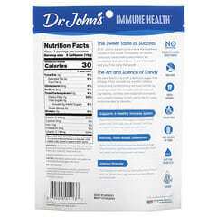 Dr. John's Healthy Sweets, Immune Health, Vitamin Pops, + 200% DV, Vitamin C und D, Süßkirsche, zuckerfrei, 14 einzeln verpackte Lutscher, 109 g (3,85 oz.)