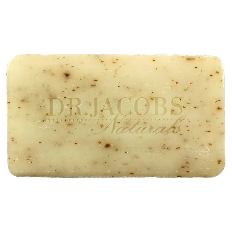 Loofah Exfoliating Castile Bar Soap, Minty Cucumber Mojito, 5 oz