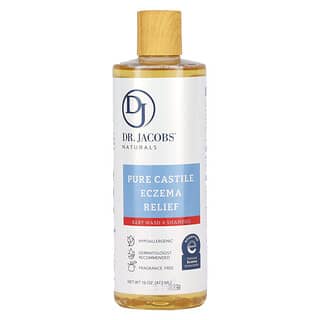Dr. Jacobs Naturals, Pure Castile Eczéma, Gel douche et shampooing, 473 ml