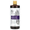 Pflanzliche afrikanische schwarze Seife, Duschgel, ätherisches Lavendel- und Muskatelleröl, 946 ml (32 oz.)