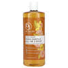 Reine kastilische All-In-1-Seife auf pflanzlicher Basis + ätherisches Orangen- und Ingweröl, 946 ml (32 oz.)