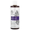 Dr. Jacobs Naturals, 식물성 아프리카 블랙 비누 바디 워시, 라벤더 및 클라리세이지 에센셜 오일, 473ml(16oz)