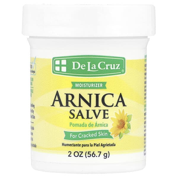 De La Cruz, 아르니카 살브, 갈라지는 피부용, 56.7g(2oz)
