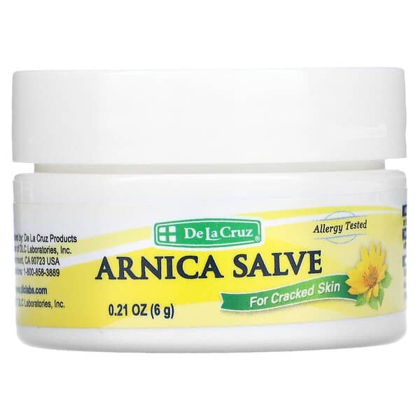 De La Cruz, Arnica Salve for Cracked Skin, 0.21 oz (6 g)