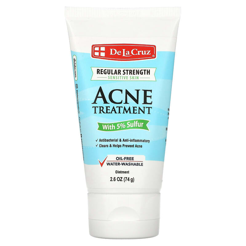 Ointment、 Acne Treatment 硫黄5％配合 通常濃度 74g（2.6オンス）