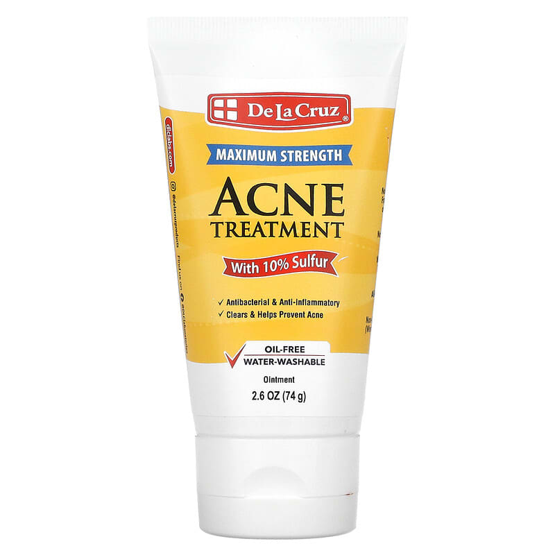 Acne Treatment Ointment 硫黄10％配合 成分増量タイプ 74g（2.6オンス）