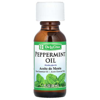 De La Cruz, Peppermint Oil, Pfefferminzöl, 30 ml (1 fl. oz.)