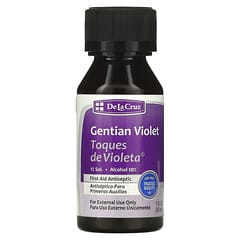 De La Cruz, Gentian Violet, First Aid Antiseptic, 1 fl oz (30 ml)