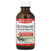 De La Cruz, Rosemary, Minyak Rambut & Kulit, 2 fl oz (59 ml)