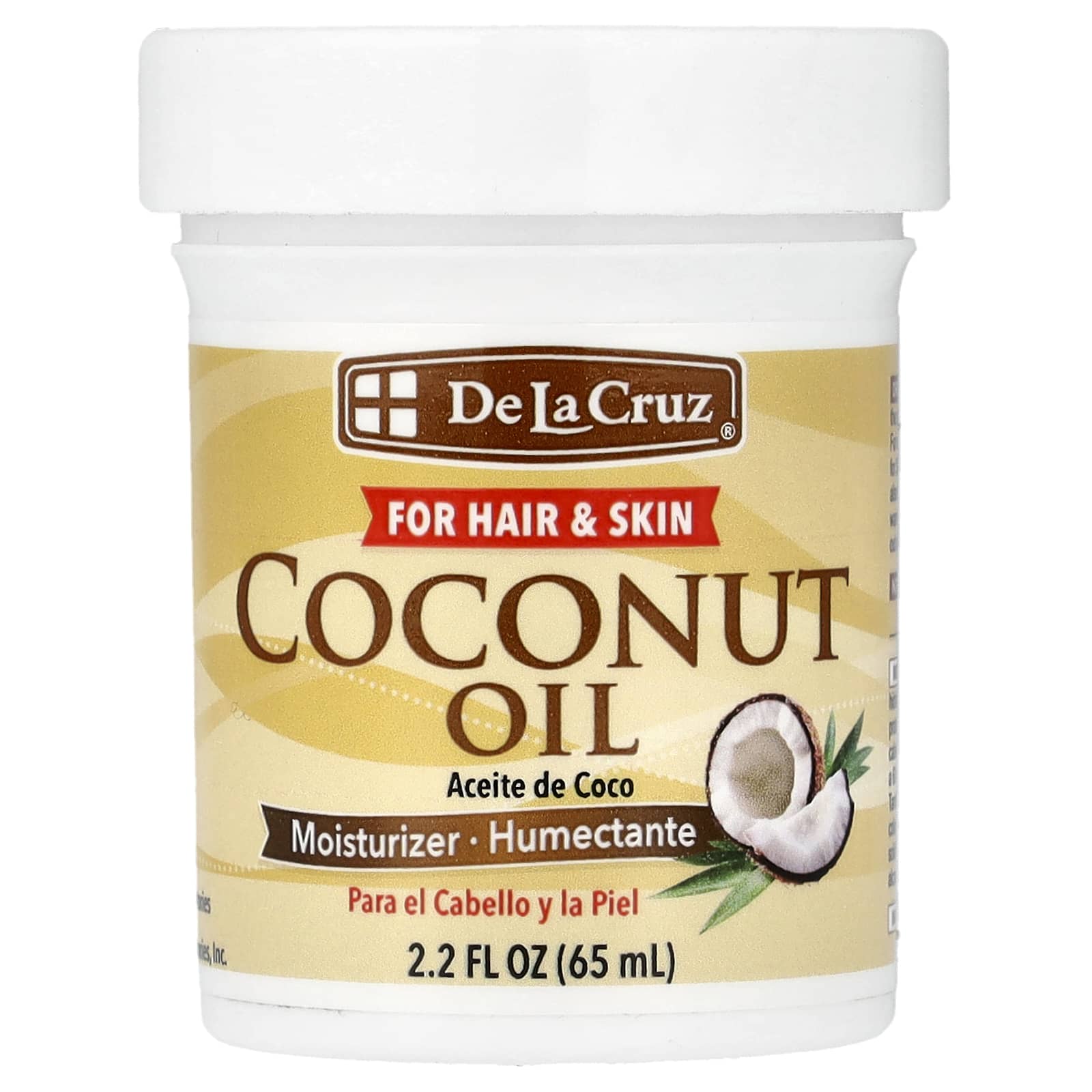 Coconut Oil, Moisturizer, 2.2 oz (62.5 g)