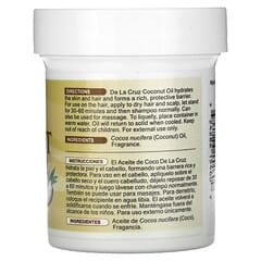 De La Cruz, 椰子油，保湿剂，2.2盎司（62.5克）