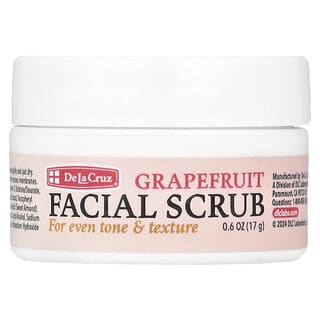 De La Cruz, Facial Scrub, Gesichtspeeling, Grapefruit, 17 g (0,6 oz.)