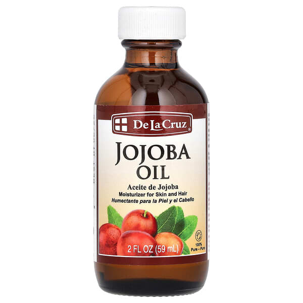 De La Cruz, Aceite de jojoba, 59 ml (2 oz. líq.)