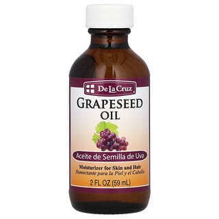 De La Cruz, Grapeeseed Oil, Traubenkernöl, 59 ml (2 fl. oz.)