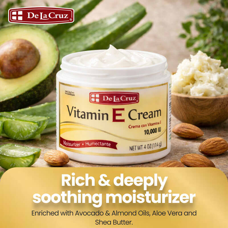 Vitamin E Cream, 4 oz (114 g)