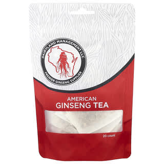 Dairyland Ginseng, American Ginseng Tea, 20 Count
