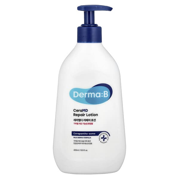 Derma:B, CeraMD 리페어 로션, 400ml(13.5fl oz)