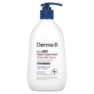 Derma:B, CeraMD Repair Cream Wash, 400 мл (13,5 жидк. Унции)