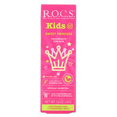 R.O.C.S., Kids, Sweet Princess Toothpaste, 3-7 Years,  1.6 oz (45 g) (Nicht mehr verfügbarer Artikel) 
