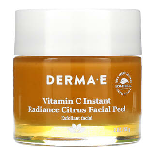 Derma E, Vitamin C Instant Radiance Citrus Facial Peel, 2 oz (56 g)