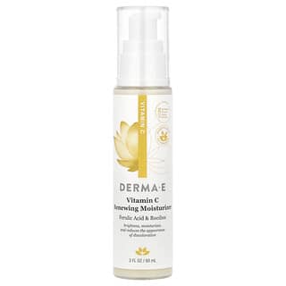 DERMA E, Humectante renovador con vitamina C, probióticos y rooibos, 60 ml (2 oz. líq.)