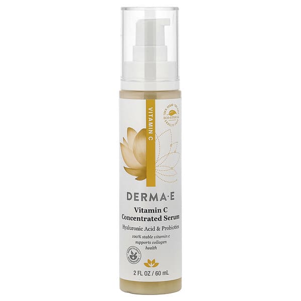 DERMA E, Vitamin C Concentrated Serum, 2 fl oz (60 ml)