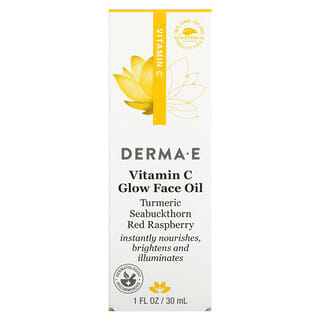 DERMA E, Vitamin C Glow Face Oil, 30 ml (1 fl. oz.)