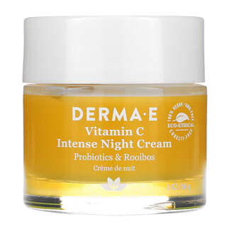 DERMA E, Crème de nuit intense à la vitamine C, 56 g