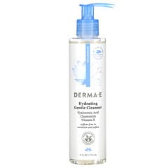 DERMA E, Hydrating Gentle Cleanser, Hyaluronic Acid, 6 fl oz (175 ml)