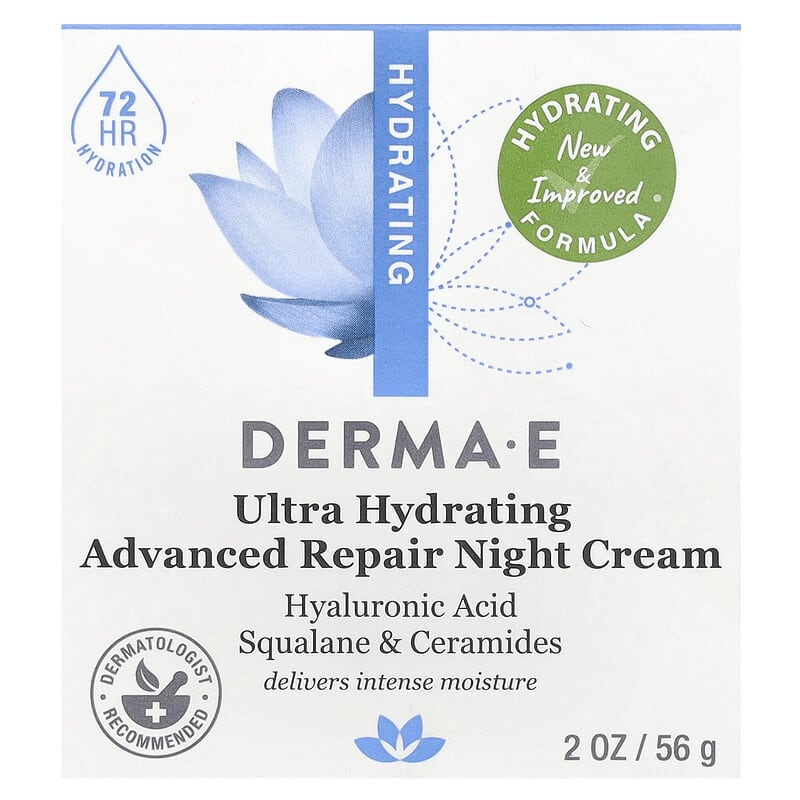 Hydrating night cream derma e discount