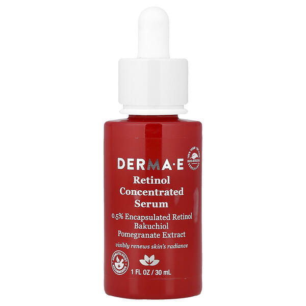DERMA E, 안티 링클, 레티놀 농축 세럼, 30ml(1fl oz)