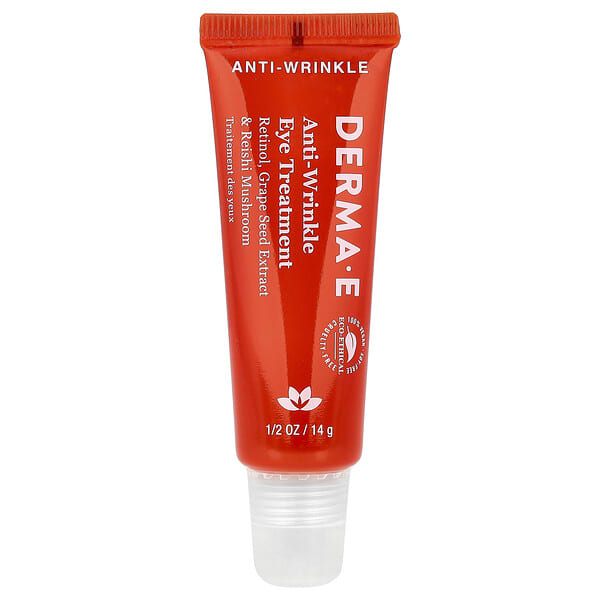 DERMA E, 抗皱纹眼霜，0.5 盎司（14 克）