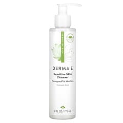 DERMA E, Sensitive Skin Cleanser, 6 fl oz (175 ml) (Discontinued Item) 