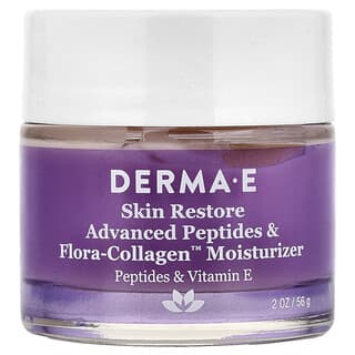 DERMA E, Advanced Peptides & Flora-Collagen™ Moisturizer, verbesserte Peptide und Flora-Kollagen™ Feuchtigkeitspflege, 56 g (2 oz.)