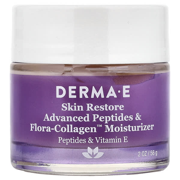 DERMA E, 多肽和植物胶原蛋白保湿乳，2 盎司（56 克）