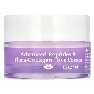 DERMA E, Advanced Peptides & Flora-Collagen Eye Cream , 1/2 oz (14 g)