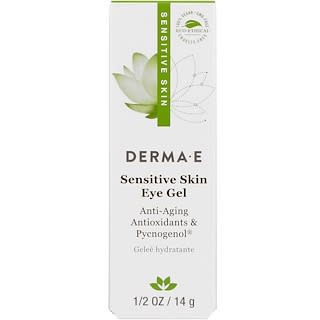 DERMA E, Sensitive Skin Eye Gel, 1/2 oz (14 g)