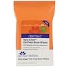 Very Clear Oil-Free Acne Wipes, 25 Pre-Moistened Compostable Wipes, 6" x 7.75" (15.3 x 19.7 cm)