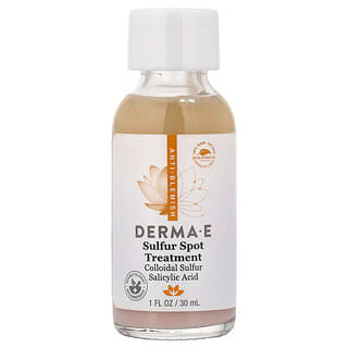 DERMA E, 含硫淡化斑點修護配方，1 液量盎司（30 毫升）