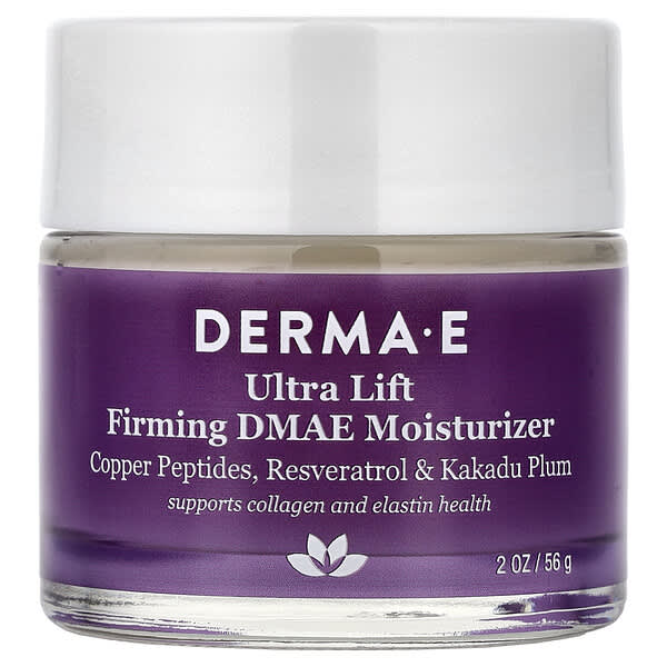 DERMA E, 울트라 리프트 퍼밍 DMAE 모이스처라이저, 56g(2oz)