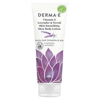 DERMA E, Vitamin E Skin Smoothing Shea Body Lotion, Lavender & Neroli, 8 oz (227 g)