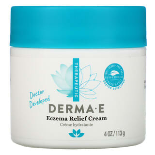 Derma E, Crema para aliviar el eczema, 113 g (4 oz)