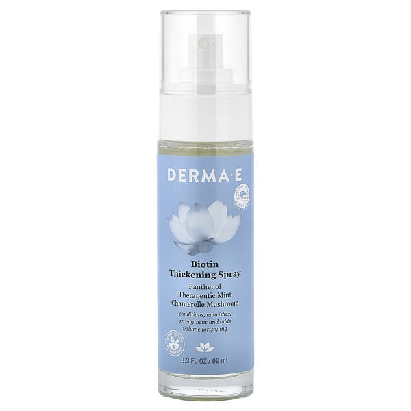 DERMA E, 케라틴 띠크닝 스프레이, 99ml(3.3fl oz)