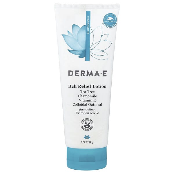 DERMA E, Itch Relief Lotion, 8 oz (227 g)