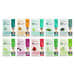 Dermal, Collagen Essence Sheet Masks, Calming, Assorted, 10 Sheet Masks, 0.81 oz (23 g) Each